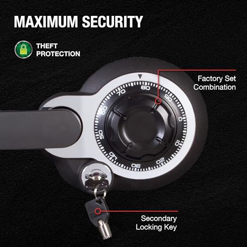SentrySafe Fireproof Waterproof Steel Home Safe with Dial Combination Lock, Black Y353