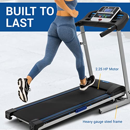 XTERRA Fitness Folding Smart Treadmill, 250+ LB Capacity S290