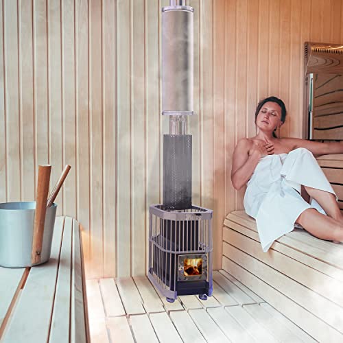 ALEKO Wood Burning Sauna Heater and Chimney Kit O814031