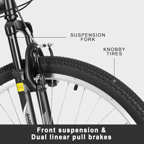 WEIZE Mountain Bike 26 27.5 inch Dual Full Suspension MTB Bicycle F2799