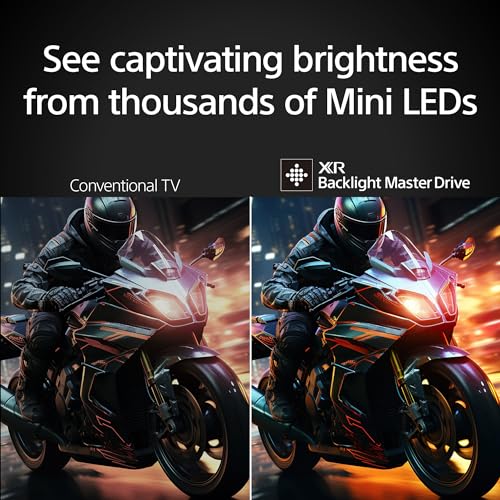 Sony BRAVIA 7 75 Inch Mini LED QLED 4K Ultra HD Smart Google TV with Dolby Vision HDR C88445