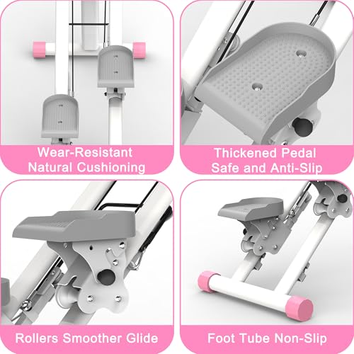 Vertical Climber Stair Stepper with Adjustable Handlebar for Home U9704