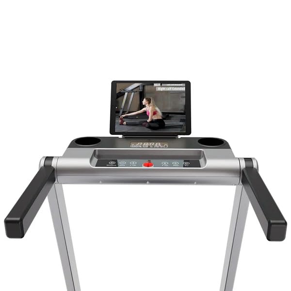 DeerRun Foldable Treadmill for Home with Incline and Handles K2464