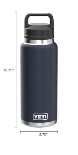 YETI Rambler 36 oz Bottle, Vacuum Insulated, Stainless Steel with Chug Cap M79550