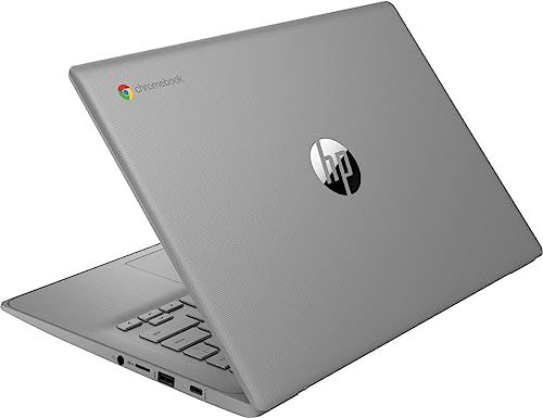 HP 2023 Chromebook 14 Inch Laptop, Intel Celeron, 4GB RAM, 64GB eMMC, Gray B2925