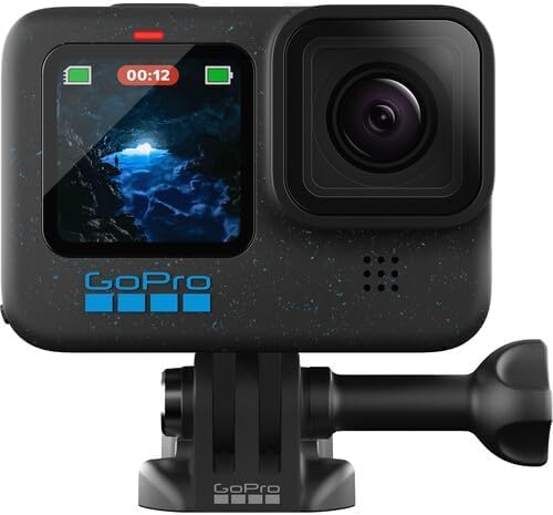 GoPro HERO12 Black 5.3K Action Camera Bundle with 128GB Card Z549240