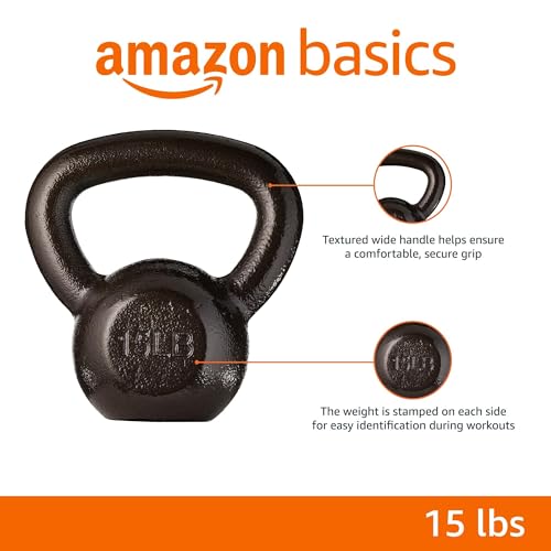Amazon Basics Cast Iron Kettlebell N5183