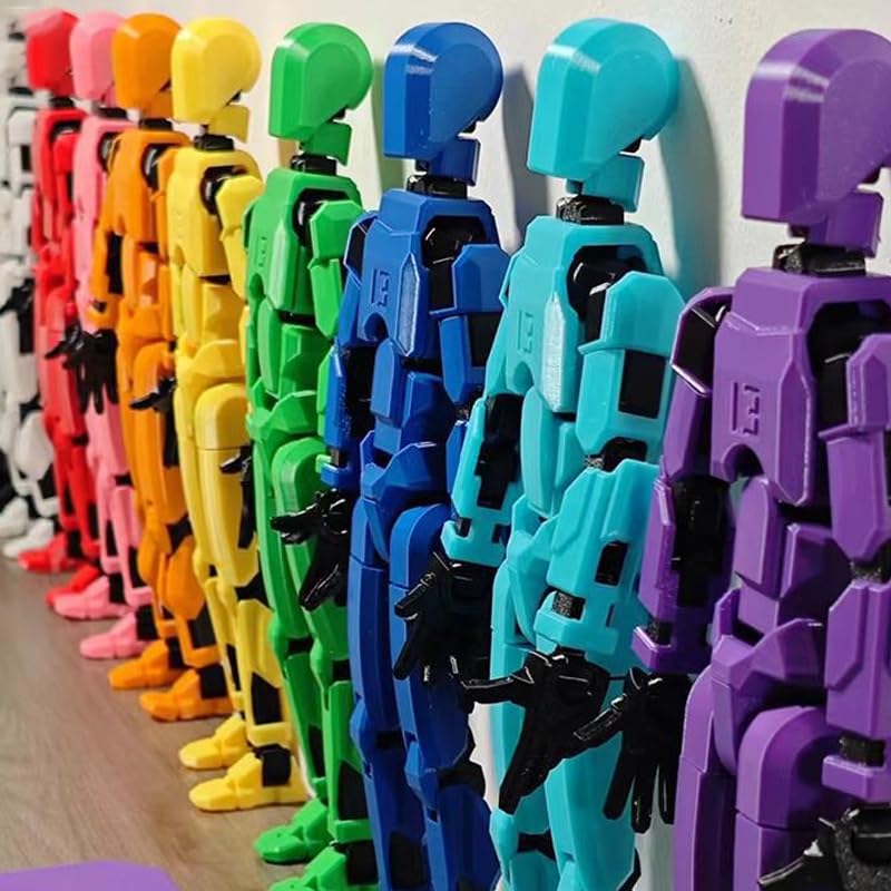 Titan 13 Action Figure, 3D Printed Robot, Desktop Decorations Game Gifts (9 pcs) Z24151
