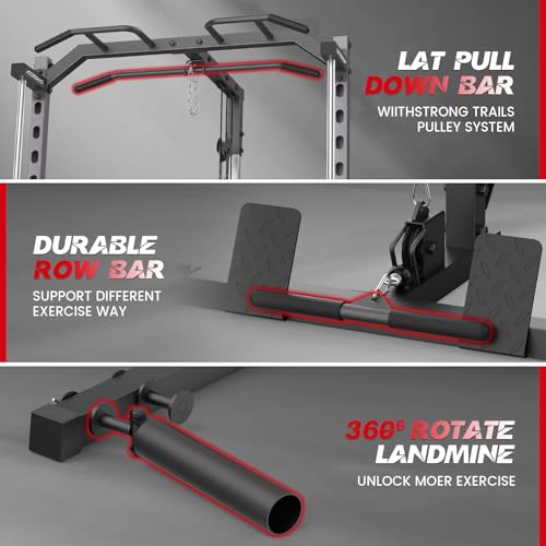 Smith Machine with LAT-Pull Down and Cable Crossover D427