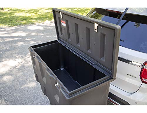 Buyers Products 1707020 Large Poly Hitch Mounted Cargo Carrier Utility Storage Box, Black D635736