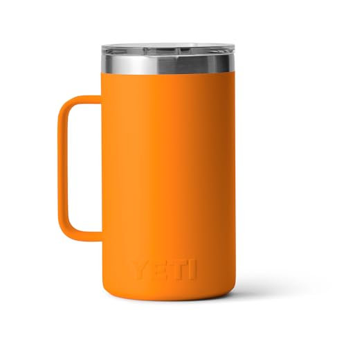 YETI Rambler 24 oz Mug, Stainless Steel, Vacuum Insulated N160