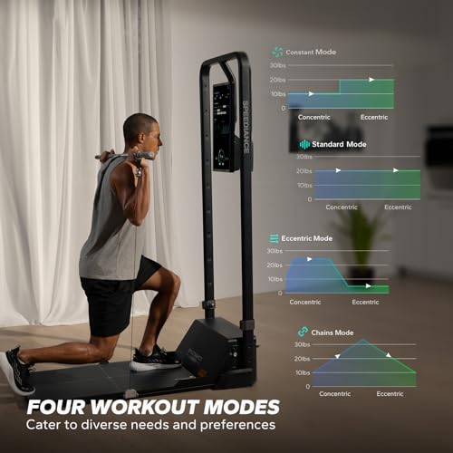 Gym Monster Smart Home Gym, Smith Machine Power Cage with Cable Crossover G34665