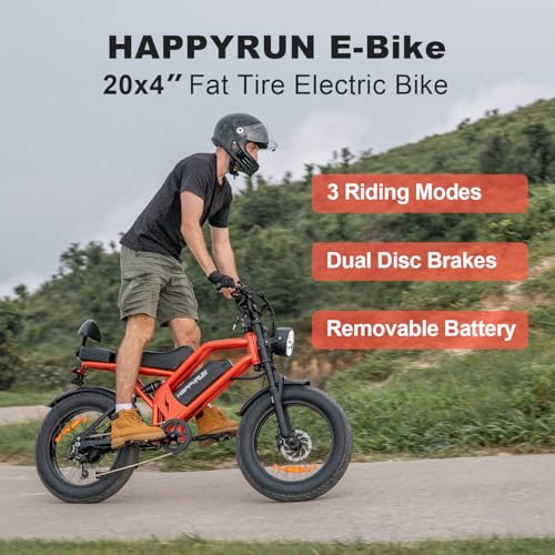 G52 Electric Bike for Adults, 1500W Motor, 48V 18Ah Battery, 20" Fat Tire P6609