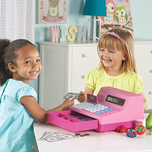 Learning Resources Pretend & Play Calculator Cash Register Toy for Kids H91438