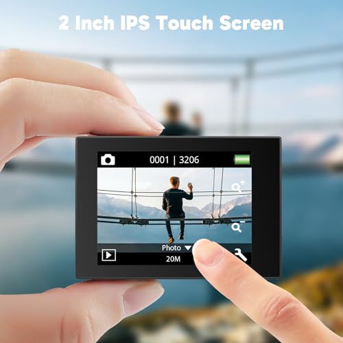 AKASO EK7000 Pro 4K Action Camera with Touch Screen, Waterproof G537