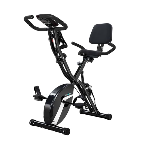 BARWING Foldable Exercise Bike for Home Workout, 350LB Capacity Z9564