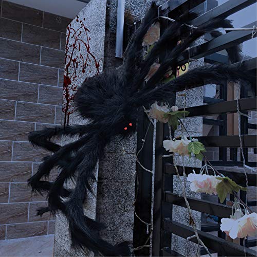 JOYIN 9 Ft Halloween Spider Outdoor Decorations Giant Scary Props Q72122