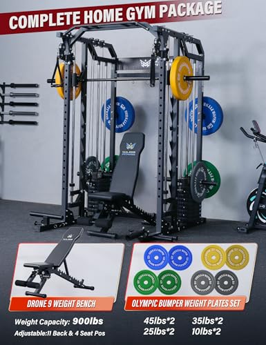 Major Fitness Drone2 Advanced Smith Machine All-in-One Home Gym N49586