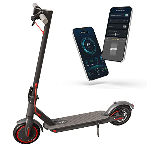 VOLPAM Electric Scooter, 350W/500W, 8.5"/10" Tires, Folding E-Scooter with Dual Braking Q653200