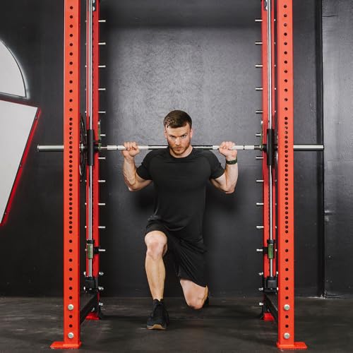 Titan Fitness X-3 Series 80" Smith Machine Power Rack Attachment with Olympic Bar J380530