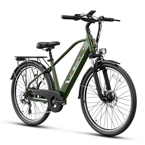 Jasion Roamer Electric Bike for Adults, 1200W Peak Motor, 528WH Removable Battery, 60 Miles Range Y948691
