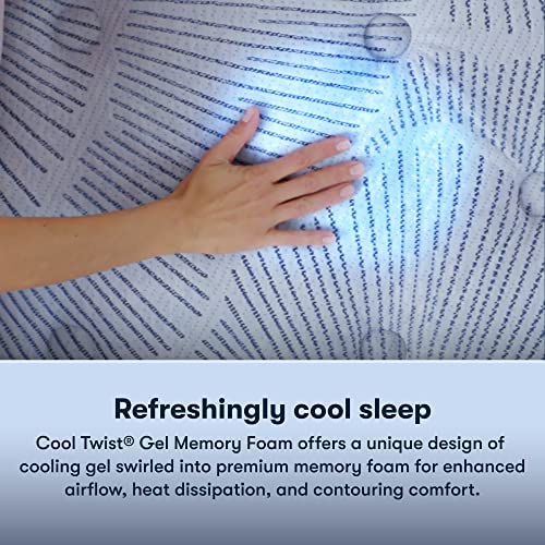 Serta Perfect Sleeper Ultimate 15" King Mattress Plush Pillow Top Cooling Gel Memory Foam E4513