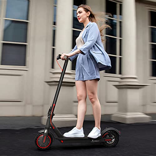 VOLPAM Electric Scooter, 350W/500W, 8.5"/10" Tires, Folding E-Scooter with Dual Braking Q653200