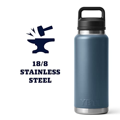 YETI Rambler 36 oz Bottle, Vacuum Insulated, Stainless Steel with Chug Cap M79550
