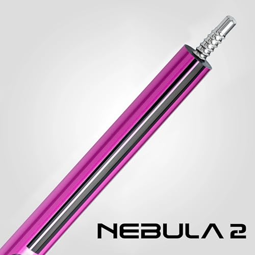 RHINO Nebula 2 Pool Cue - Carbon Fiber Shaft, Composite Butt, 12.4mm B23495