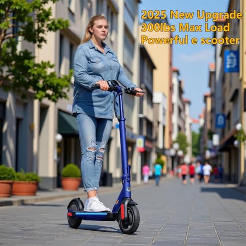 Caroma Electric Scooter for Adults, Foldable Commuting E-Scooter with Dual Braking System W663326