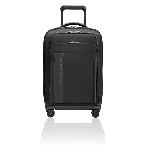 Briggs & Riley 22" Carry On Expandable Spinner - Softside Luggage, Black G487462