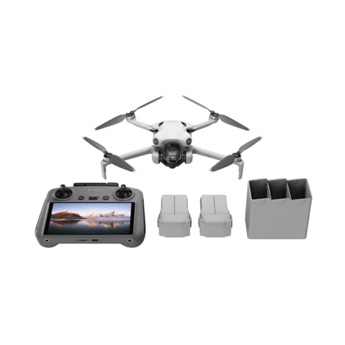 DJI Mini 4 Pro Fly More Combo (DJI RC 2), 4K HDR Folding Mini-Drone O77427