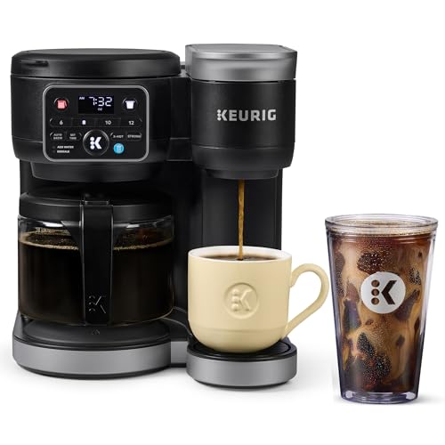 Keurig K-Duo Hot & Iced Single Serve & Carafe Coffee Maker, 72oz Reservoir W9296