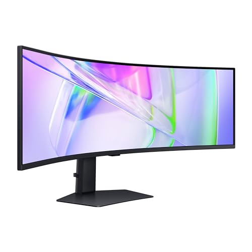 Samsung 49" Business Curved Ultrawide Dual QHD Monitor, USB-C, 120Hz, 2024 N911