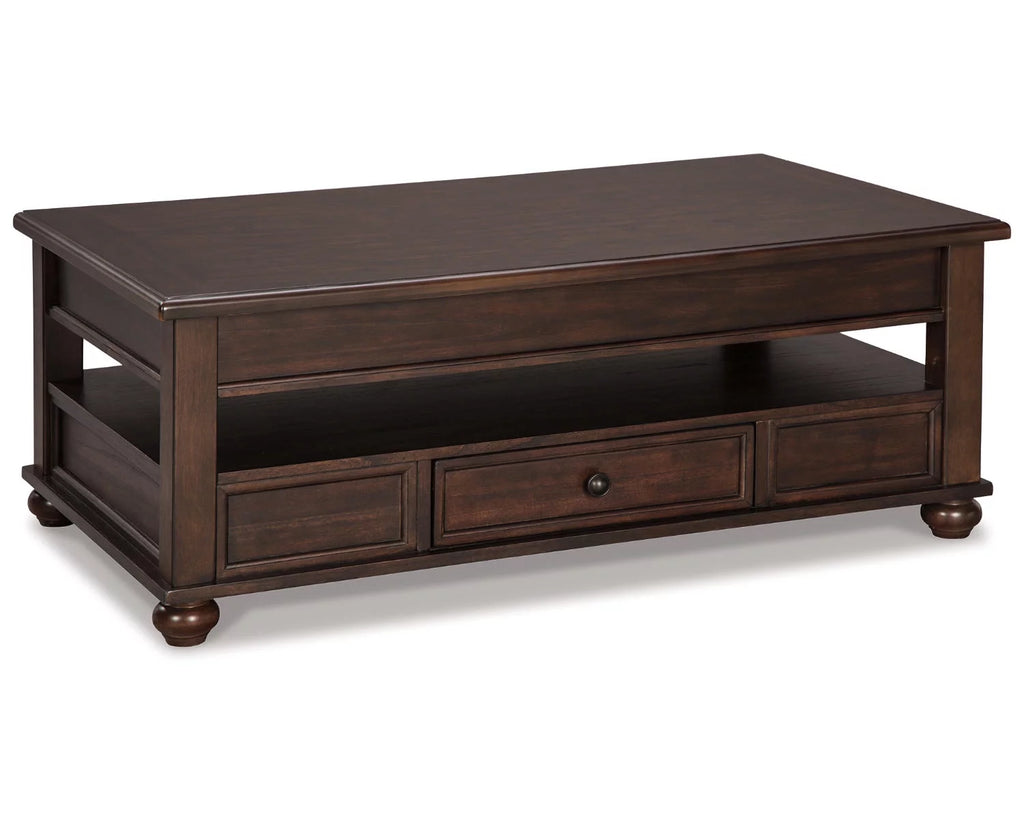 Signature Design by Ashley Barilanni Lift Top Coffee Table Dark Brown U8775