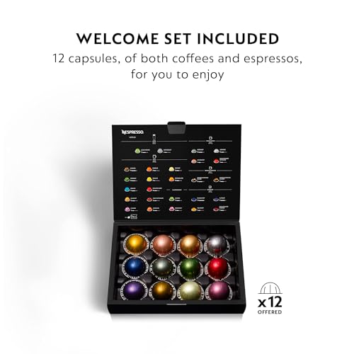 Nespresso Vertuo Coffee and Espresso Maker by De'Longhi, Graphite Metal E903048