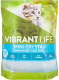 Mini Crystal Long Lasting Unscented Unscented Cat Litter, 8 lb