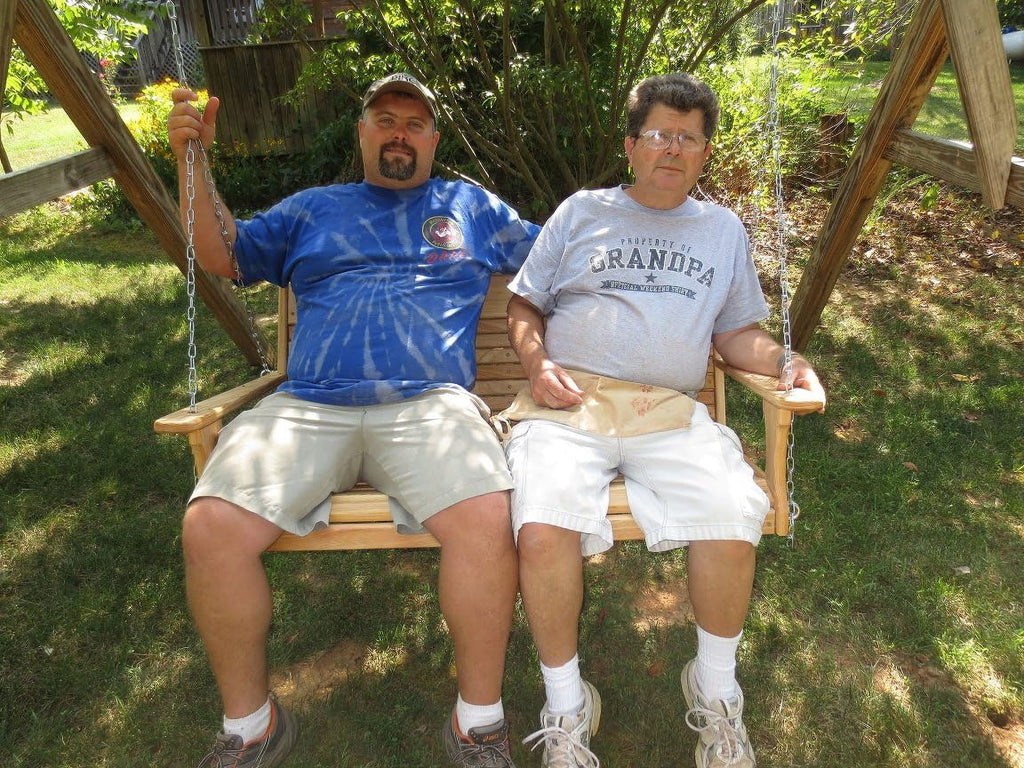 USA Made Wooden Porch Swing Y322