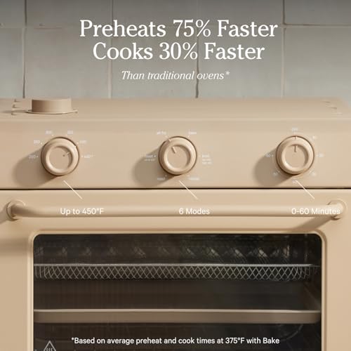 Our Place Wonder Oven 6-in-1 Air Fryer & Toaster Oven with Steam Infusion, Char J748