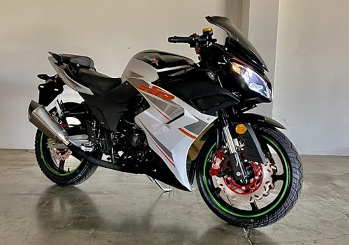 BELMONTE BIKES Venom X22R 250CC Sport Motorcycle, 5-Speed G6124