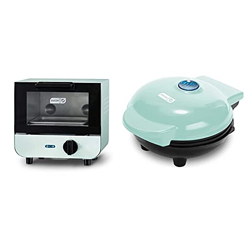 DASH Mini Toaster Oven Cooker for Bread, Bagels, Pizza, Paninis - Red B5381