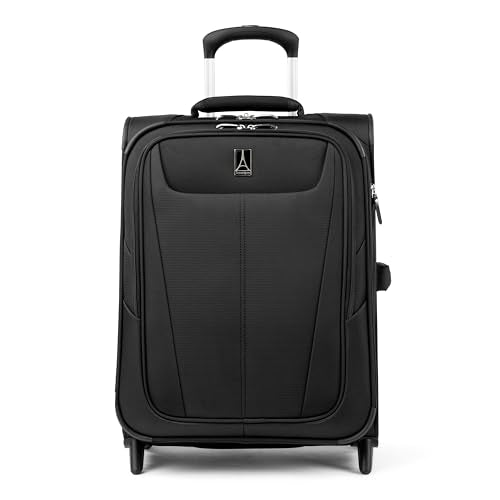 Travelpro Maxlite 5 Softside Expandable 2 Wheel Carry-On Luggage, Burgundy, 22-Inch Q6258