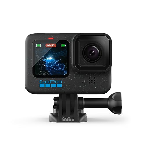 GoPro HERO12 Black Waterproof Action Camera 5.3K60 Ultra HD Video K107
