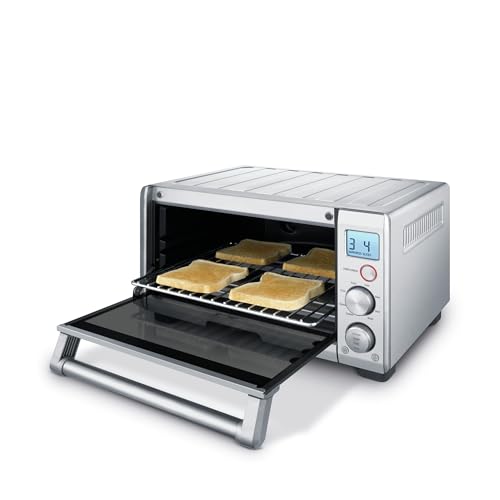 Breville BOV650XL Compact Smart Oven Countertop Toaster, Brushed Stainless Steel E258286