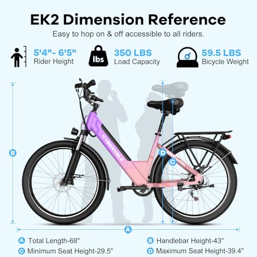 DriftGod 26" Electric Bike for Adults, 1000W Motor, 48V Removable Battery B544