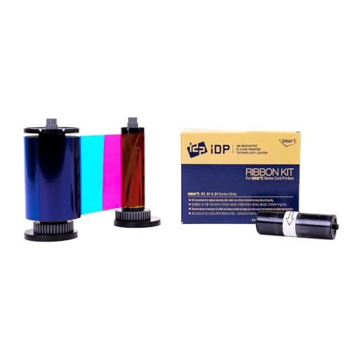 IDP SMART-31 Series ID Card Simplex Printer Kit with Windows ID Software and 250-Print YMCKO Ribbon H762667