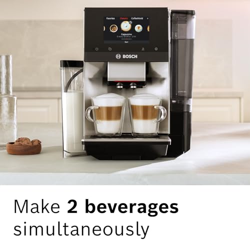 Bosch 800 Series Fully Automatic Espresso Machine, Silver D3019