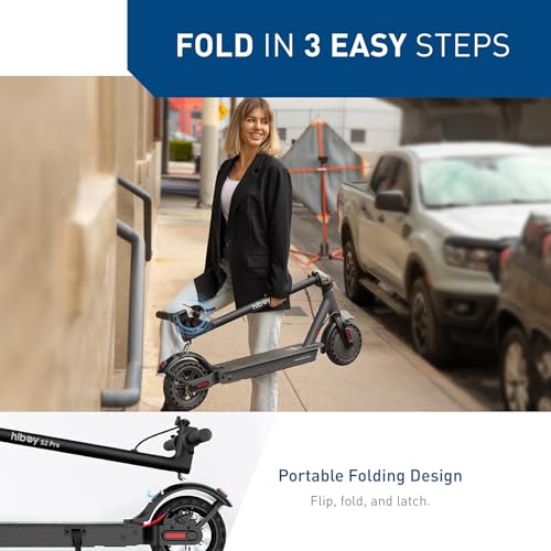 Hiboy S2 Series Electric Scooter for Adults, Folding Commuting Scooter with Double Braking System X20346