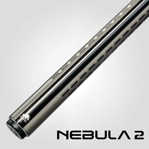 RHINO Nebula 2 Pool Cue - Carbon Fiber Shaft, Composite Butt, 12.4mm B23495