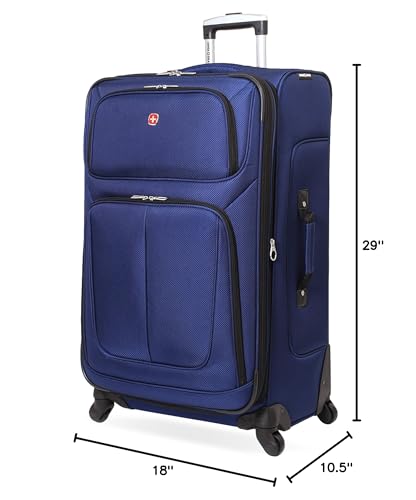 SwissGear Sion Softside Expandable Luggage, Black, 29-Inch C81483